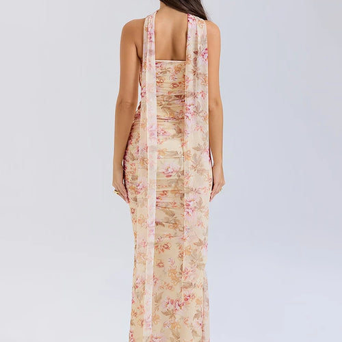 Load image into Gallery viewer, Sexy Two Pieces Sets For Women Strapless Off-shoulder Sleeveless Tops And Elegant High Waist Long Skirt Two Pieces Sets
