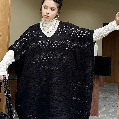 Load image into Gallery viewer, Women Black Thin Lace Perspective Elegant Big Size T-shirt New Turtleneck Long Sleeve Fashion Spring Autumn 2025 1DH7141
