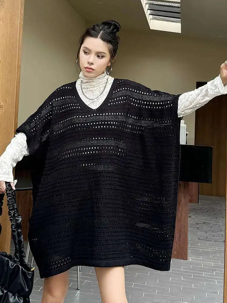 Women Black Thin Lace Perspective Elegant Big Size T-shirt New Turtleneck Long Sleeve Fashion Spring Autumn 2025 1DH7141