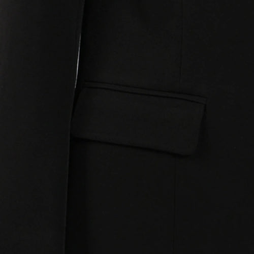 Load image into Gallery viewer, Women Black Brief Elegant Long Slim Shaped Blazer New V-neck Long Sleeve Jacket Fashion Tide Spring Autumn 2025 1DH9527
