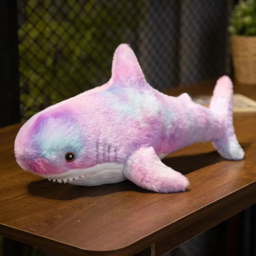 Load image into Gallery viewer, 1pc 45/60CM Kawaii Multicolour Plush Shark Plush Toys Cartoon Animal Shark Doll Lovely Birthday Gift for Kids Boys
