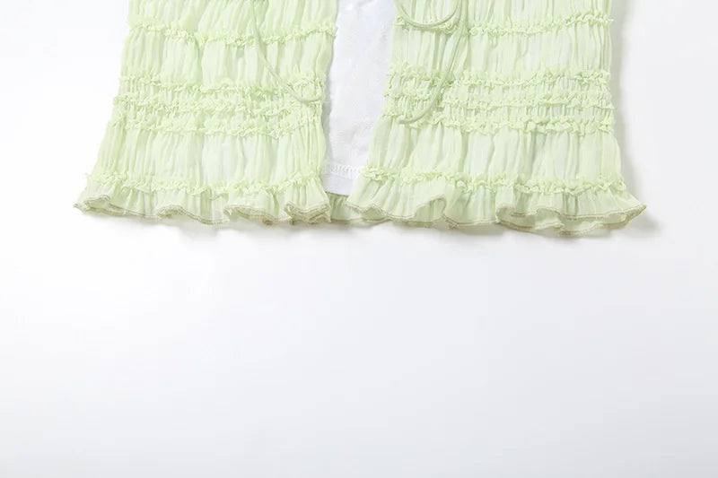 Summer Fashion Skirt Two Piece Sets Women Halter Tank Tops And Hot Skirt Female Beach Club Party Sexy 2 Piece Set