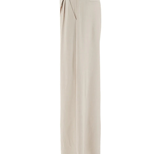 Load image into Gallery viewer, High Waist Khaki Irregular Spliced Long Wide Leg Elegant Pants New Trousers Women Fashion Tide Spring Autumn 2025 CPG2117
