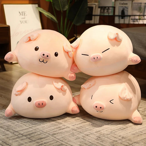 Load image into Gallery viewer, New 40-80cm Kawaii Cartoon Pig Plush Toys Kids Cushion Pillow Soft Sofa Animal Stuffed Dolls Plushie Children Birthday Gift
