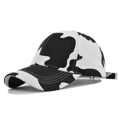 Load image into Gallery viewer, Cow Baseball Cap Spring Summer Sunhat Zebra Stripe Men Women Unisex-Teens Cotton Snapback Caps Fashion Vintage Hip Hop Hat
