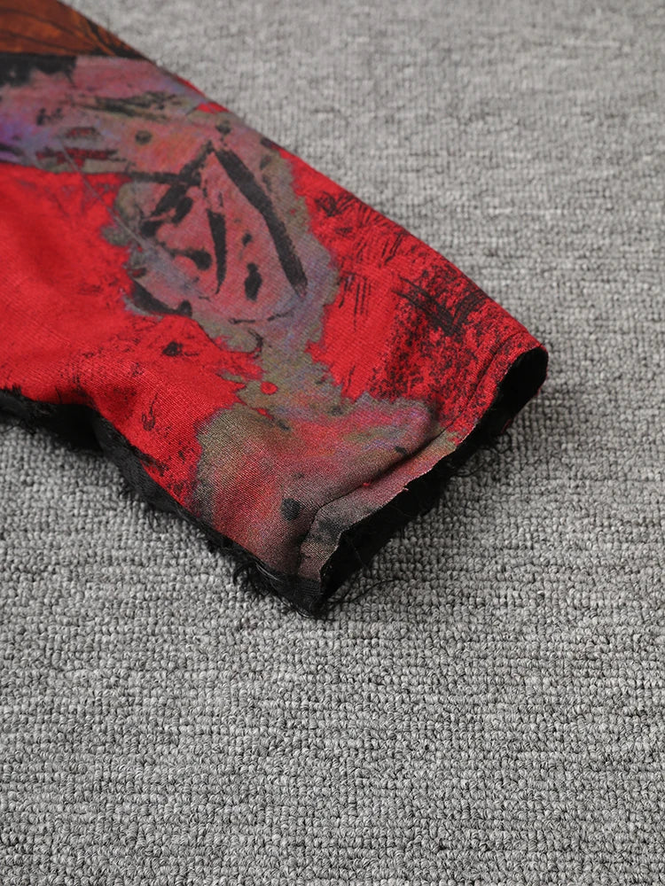 Women Black 3d Flower Ribbon Irregular Big Size Blazer New Lapel Long Sleeve Jacket Fashion Spring Autumn 2025 21Z8002