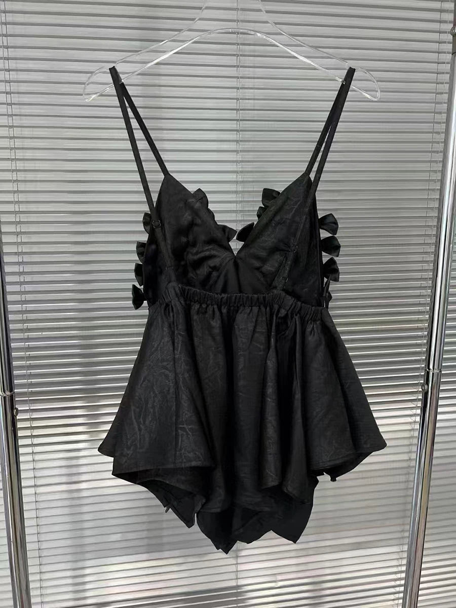 Hit Color Slimming Minimalist Vests For Women V Neck Sleeveless Temperament Loose Vests Female Fashion Style New