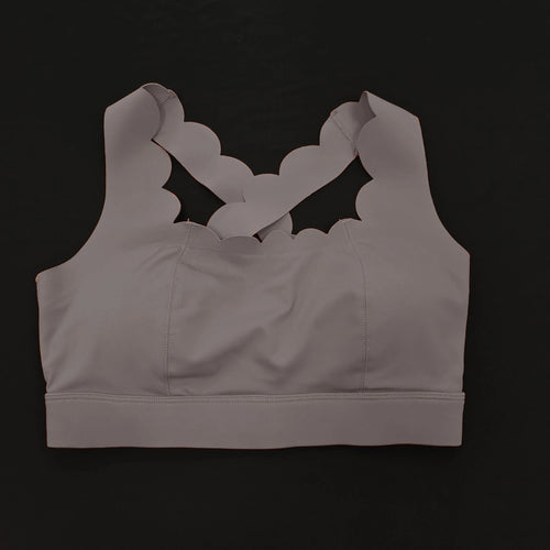 Load image into Gallery viewer, Pad Cross Shoulder Strap Yoga Bra Running Sports Bra Gym Top Women Stretch Pull Up Underwear Women Vest Fitness Tank Top
