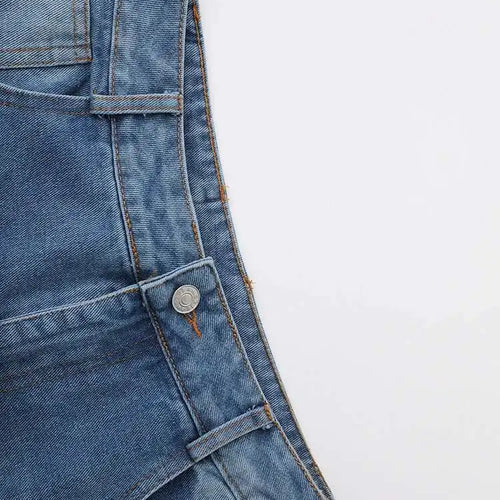 Load image into Gallery viewer, High Waist Blue Denim Bow Three-dimensional Long Wide Leg Jeans New Women Trousers Fashion Tide Spring Autumn 2025 CPDB180
