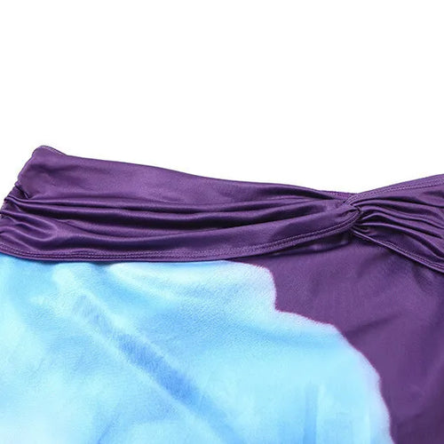 Load image into Gallery viewer, Elegant Beach Sexy Skirt Two Piece Sets Women Strapless Tops And Maxi Skirt Female Print Vacation Club 2 Piece Set
