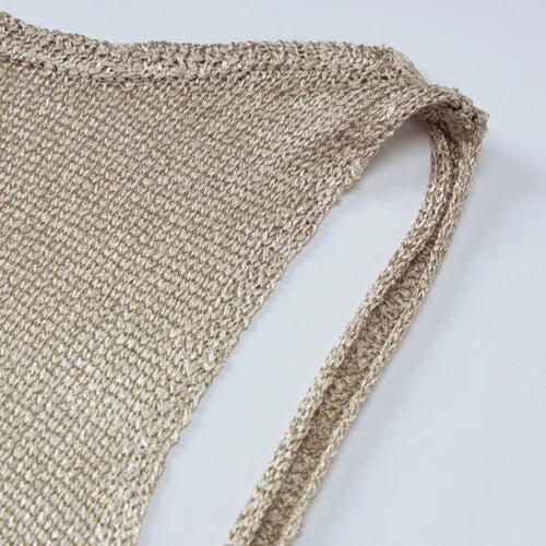 Load image into Gallery viewer, See Through Backless Sexy Maxi Dress For Women Summer New Sheer Sleeveless Back Split Sexy Long Dress Beachwear
