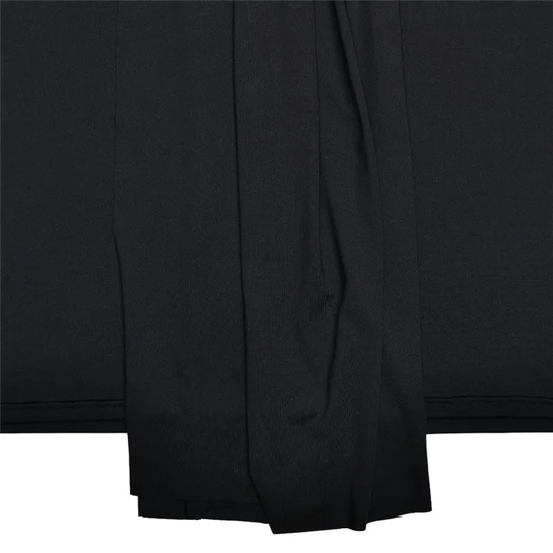 Half High Collar Irregular Tank Dress For Women 2024 New Fashion Sleeveless Bodycon Ruched Sexy Long Dress Elegant