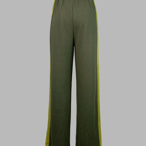 Load image into Gallery viewer, Striped Sweatpants for Women Loose Drawstring  Elasticity High Waist Casual Wide Leg Pants Trousers Clothes
