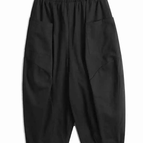 Load image into Gallery viewer, High Elastic Waist Army Green Casual Pocket Long Harem Pants New Trousers Women Fashion Tide Spring Autumn 2025 1DH6194
