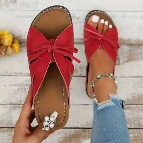 Load image into Gallery viewer, Women&#39;s Sandals Sweet Summer Shoes Woman Heels Sandals Summer Slippers Sandalias De Mujer Inddor Outdoot Heeled Footwear Women
