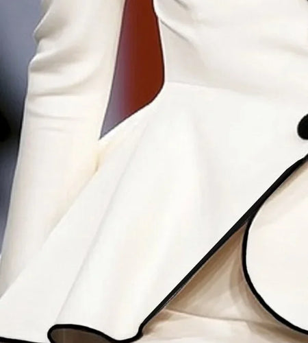 Spring New Women’s Original Jacket Outerwear Deep V-Neck Long Sleeves Buttoned Slim Elegant Ladies Clothing Tops