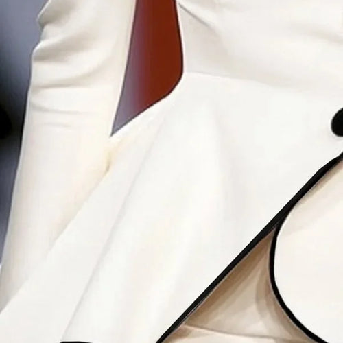 Load image into Gallery viewer, Spring New Women’s Original Jacket Outerwear Deep V-Neck Long Sleeves Buttoned Slim Elegant Ladies Clothing Tops
