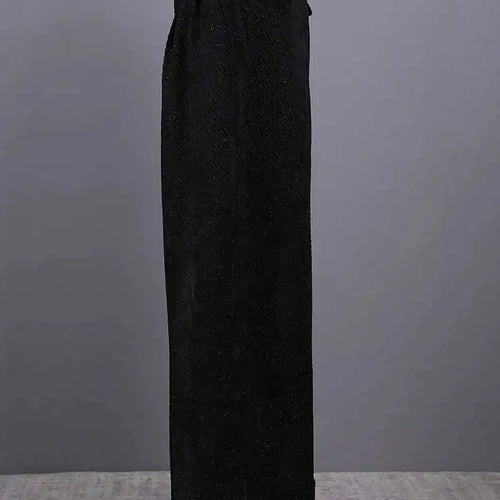 Load image into Gallery viewer, High Waist Wine Red Brief Thick Long Elegant Wide Leg Pants New Trousers Women Fashion Tide Spring Autumn 2025 CPG2797
