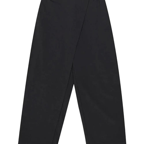 Load image into Gallery viewer, High Elastic Waist Black Irregular Spliced Button Harem Pants New Trousers Women Fashion Tide Spring Autumn 2025 1S430
