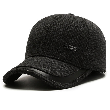 Thicken Warm Winter Baseball Cap Male Earflaps Outdoor Trucker Bone Snapback Hat for Men Velvet Gorras Hombre