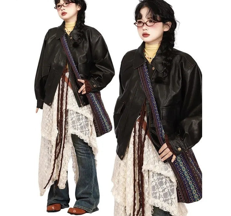 Faldas Mujer De Moda Fashion Skirts for Women Ruffles Floral Ruffles Jupe Casual Irregular A-line Skirts Korean Saia 49A992