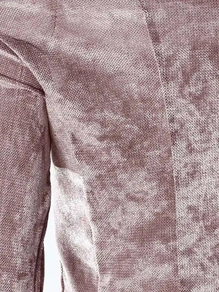 Velvet Denim T-shirt Half-body Skirt Two Pieces Suit New Slash Neck Long Sleeve Women Fashion Spring Autumn 2025 7AB6039