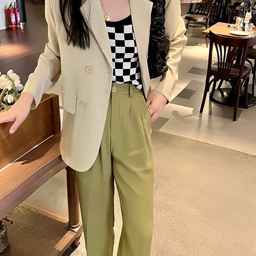 Load image into Gallery viewer, Spring Fashion Casual Women Blazers Summer Korean Suit Jacket Female Loose Sun-protective Office Lady Black Coat
