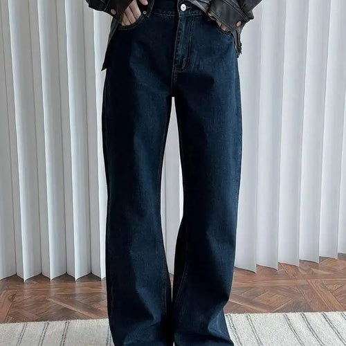 Load image into Gallery viewer, High Waist Blue Denim Casual Long Vintage Wide Leg Jeans New Women Trousers Fashion Tide Spring Autumn 2025 1DH7731
