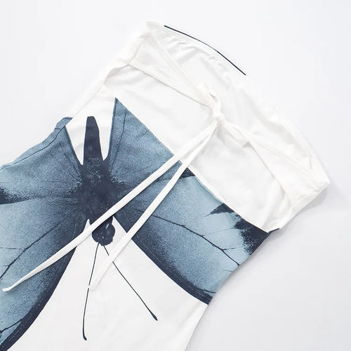 Load image into Gallery viewer, Off-shoulder Print Sexy Maxi Dress Women Summer New Strapless Sleeveless Backless High Waist Beach Holiday Long Dress
