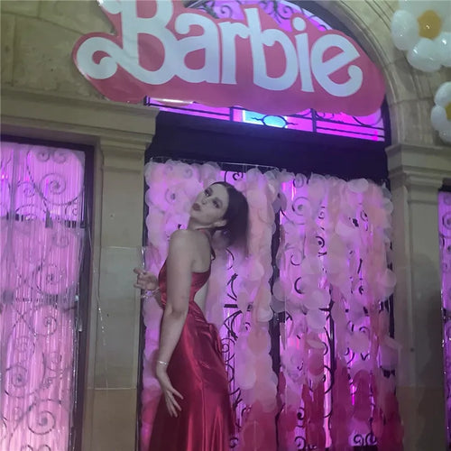 Load image into Gallery viewer, Satin Bow Backless Sexy Maxi Dress For Women Gown Fashion V Neck Sleeveless Club Party Evening Dress Elegant
