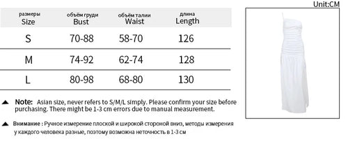 Load image into Gallery viewer, Sleeveless High Split Maxi Dress For Women Fashion Single Shoulder Strap Off-shoulder Backless Bodycon Sexy Long Dress
