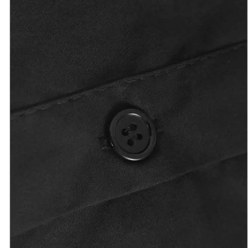 Load image into Gallery viewer, Women Black Mesh Perspective Big Size Midi Shirt Dress New Lapel Long Sleeve Fashion Tide Spring Autumn 2025 1DJ0140
