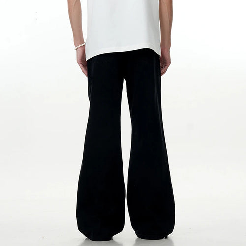 Load image into Gallery viewer, Men's Cargo Pants New American High Street Zipper Design Straight Wide Leg Solid Color Simple Male Trousers 2025 9W1954
