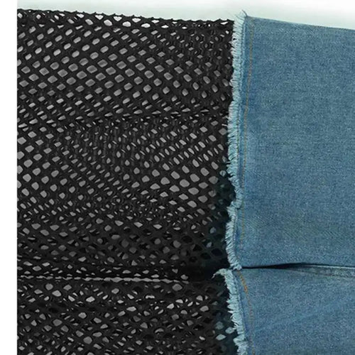 Load image into Gallery viewer, High Waist Black Denim Hollow Out Long Casual Wide Leg Jeans New Women Trousers Fashion Tide Spring Autumn 2025 1DH9802
