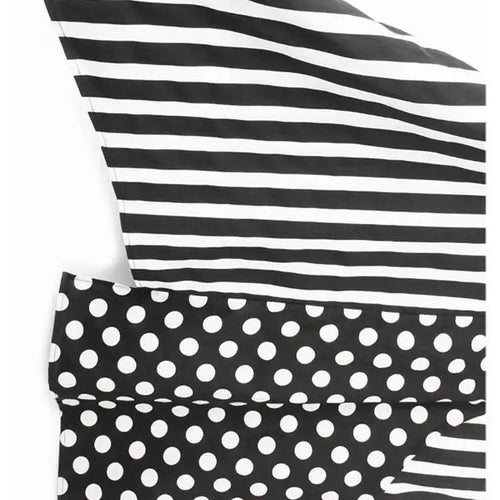 Load image into Gallery viewer, Women Black Dot Printed Big Size Pocket Strap Dress New Square Collar Sleeveless Fashion Tide Spring Autumn 2025 1DH6187
