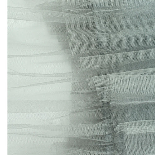 Load image into Gallery viewer, Women Gray Mesh Spliced Big Size Casual T-shirt New Round Neck Long Sleeve Fashion Tide Spring Autumn 2025 1DH7244
