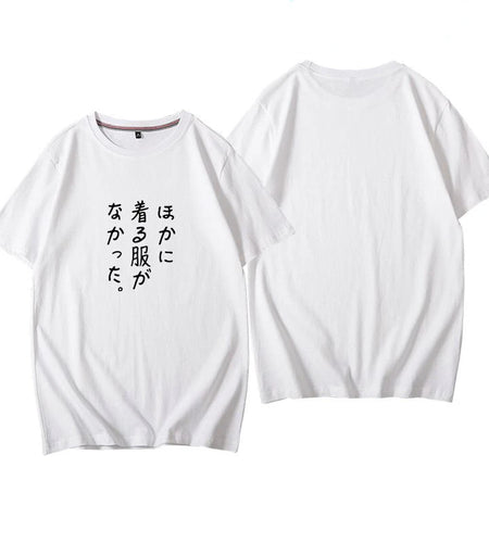 Japanese Woman T Shirts Y2k Tops 2024 Ropa Mujer Fashion Streetwear BF Oversized Tshirts Short Sleeve Letter Print Summer Tees