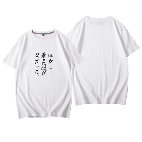 Load image into Gallery viewer, Japanese Woman T Shirts Y2k Tops 2024 Ropa Mujer Fashion Streetwear BF Oversized Tshirts Short Sleeve Letter Print Summer Tees
