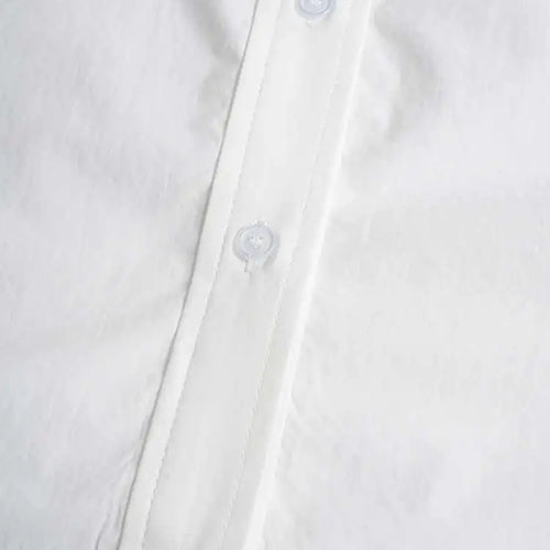 Load image into Gallery viewer, Women White Lace Hollow Out Big Size Elegant Blouse New Lapel Long Sleeve Shirt Fashion Tide Spring Autumn 2025 CPG2578
