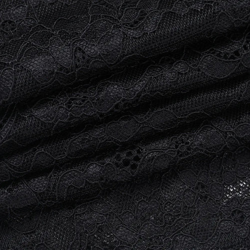 Load image into Gallery viewer, Lace Hollow Out Sexy Maxi Dress For Women Fashion Long Sleeve Thigh High Split Bodycon Club Evening Long Dress Elegant
