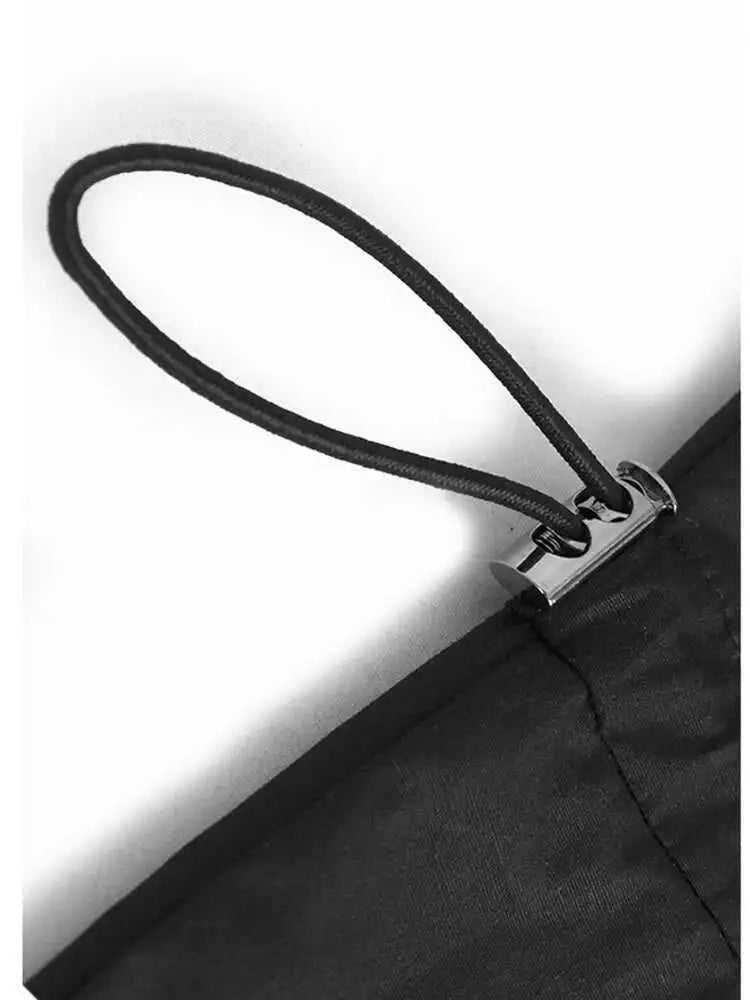 Women Khaki Color-block Pleated Big Size Midi Dress New Round Neck Short Sleeve Fashion Tide Spring Summer 2025 1DH5680