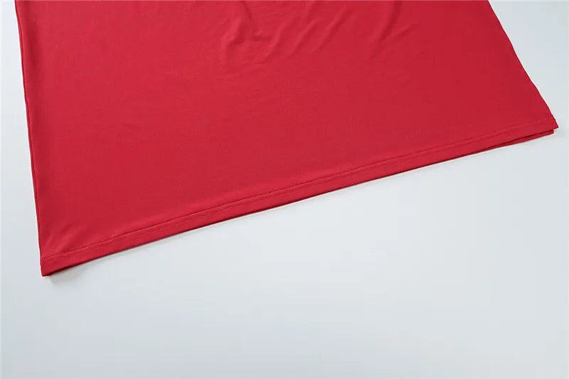 Spaghetti Strap Split Sexy Maxi Dress For Women Elegant Halter Sleeveless Backless High Waist Bodycon Club Party Dress