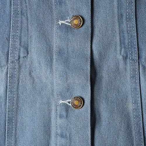 Load image into Gallery viewer, Green Denim Color-block Big Size Casual Jacket New Lapel Long Sleeve Women Coat Fashion Tide Spring Autumn 2025 CP3516
