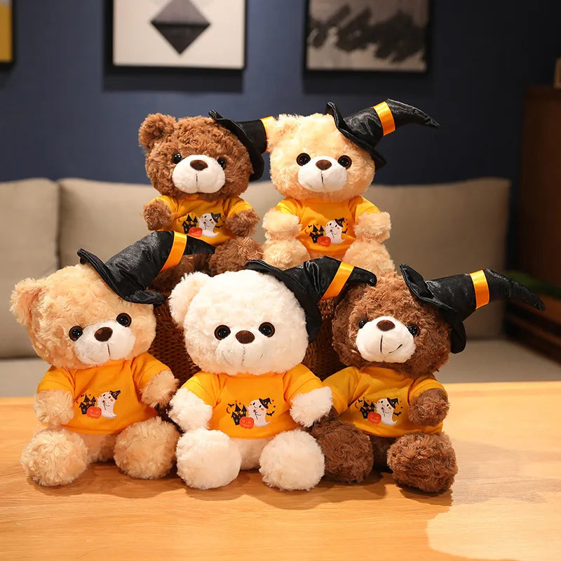 23/28cm Cute Bear Plush Toy Stuffed Soft Kawaii Teddy Bear Animal Dolls Graduation Gifts for Kids Children Girls