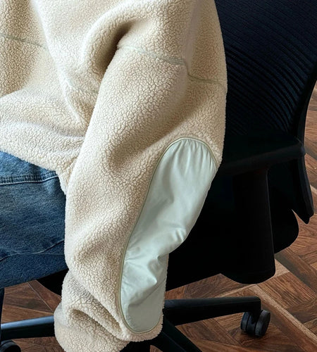 Blue Lambswool Thick Casual Sweatshirt New Hooded Long Sleeve Women Big Size Fashion Tide Autumn Winter 2025 1DH7863