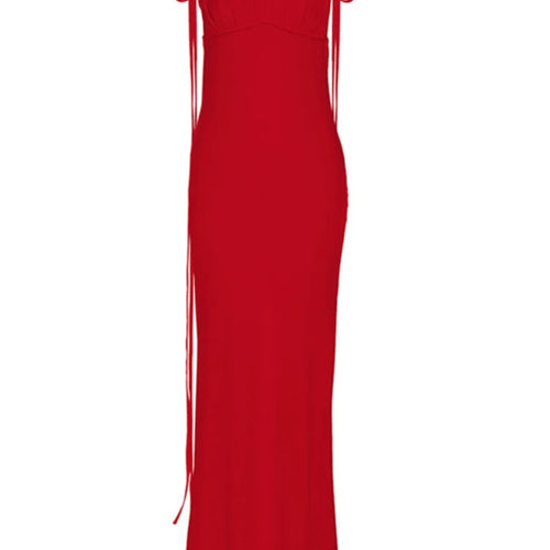 Load image into Gallery viewer, Elegant Sleeveless Summer 2024 New Women Fashion Strap Sexy Open Back Slim Wrap Hip Dress Slim Fit Party Evening Dress
