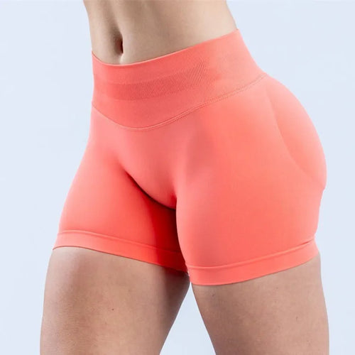 Load image into Gallery viewer, Impact Gym Shorts Woman High Support Fitness Sports Biker Short Workout Scrunch Butt Yoga Seamless Leggings Running Skipping
