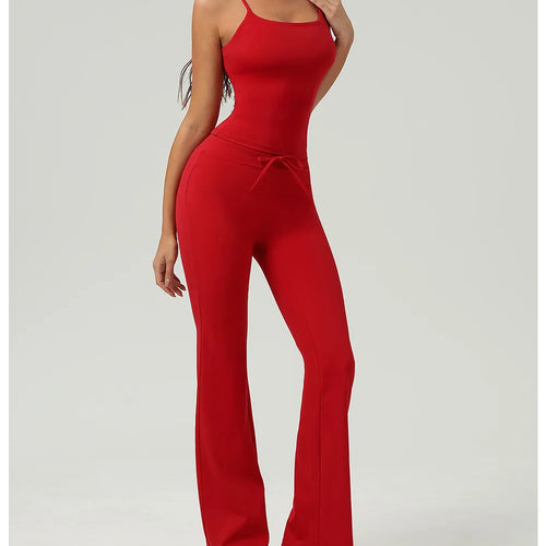 Load image into Gallery viewer, Women Gym Fitness Yoga Pants High Waist Flared Leggings Workout Runing Sport Leggings Women's Control Tummy Yoga Wide Leg Pants
