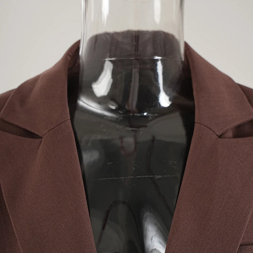 Load image into Gallery viewer, Women Green Color-block Big Size Elegant Blazer New Lapel Long Sleeve Jacket Fashion Tide Spring Autumn 2025 26D8105
