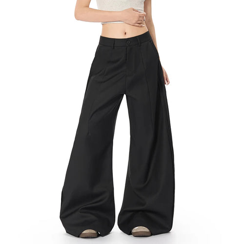 Load image into Gallery viewer, Men's Suit Pants New Summer Curved Knife Trendy Straight Wide Leg Stylish Solid Color Male Causal Clothing 2025 9W1929
